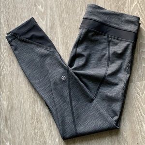 Lululemon Mid-Rise Mix and Mesh Tight